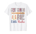 Great Grandma One Little Rookie T-Shirt - Custom Art Print Men Women - T-Shirt, Sweatshirt, Hoodie
