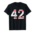 Baseball Number 42 T-Shirt - Aesthetic Graphic Men Women - T-Shirt, Sweatshirt, Hoodie