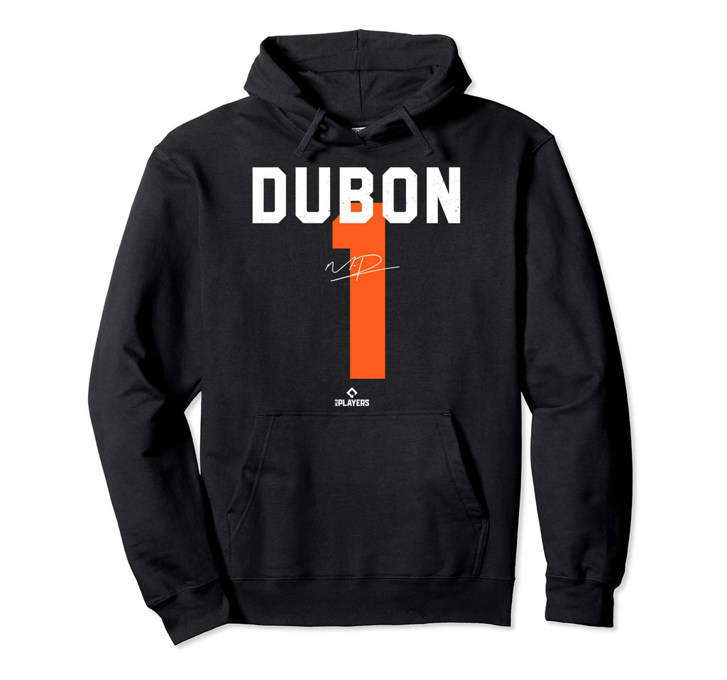 Mauricio Dubon San Francisco Mlbpa Hoodie - Minimalist Print for Adults - T-Shirt, Sweatshirt, Hoodie