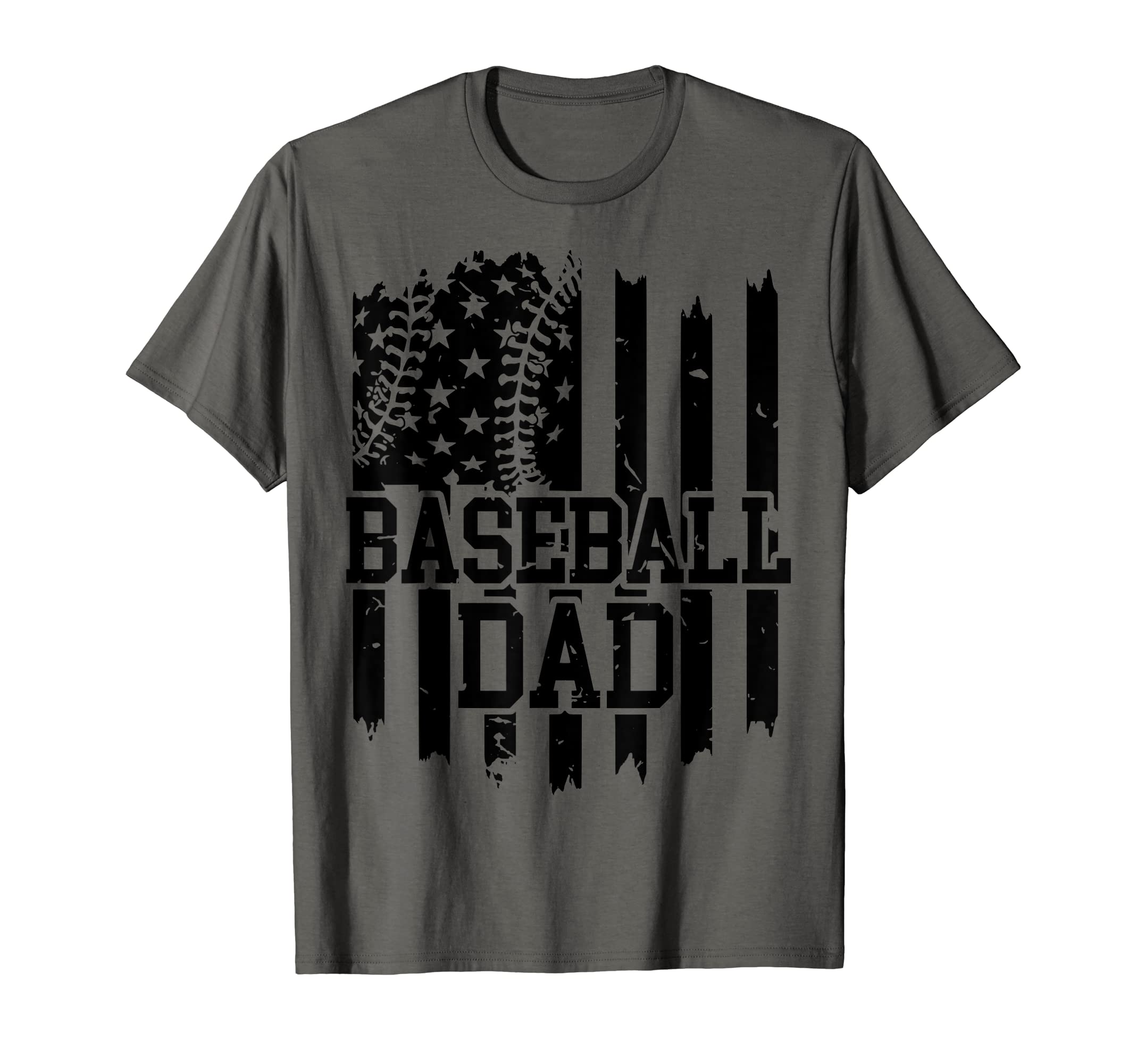 Baseball Dad Proud Fathers Day T-Shirt - Fun Novelty Design for Adults - T-Shirt, Sweatshirt, Hoodie