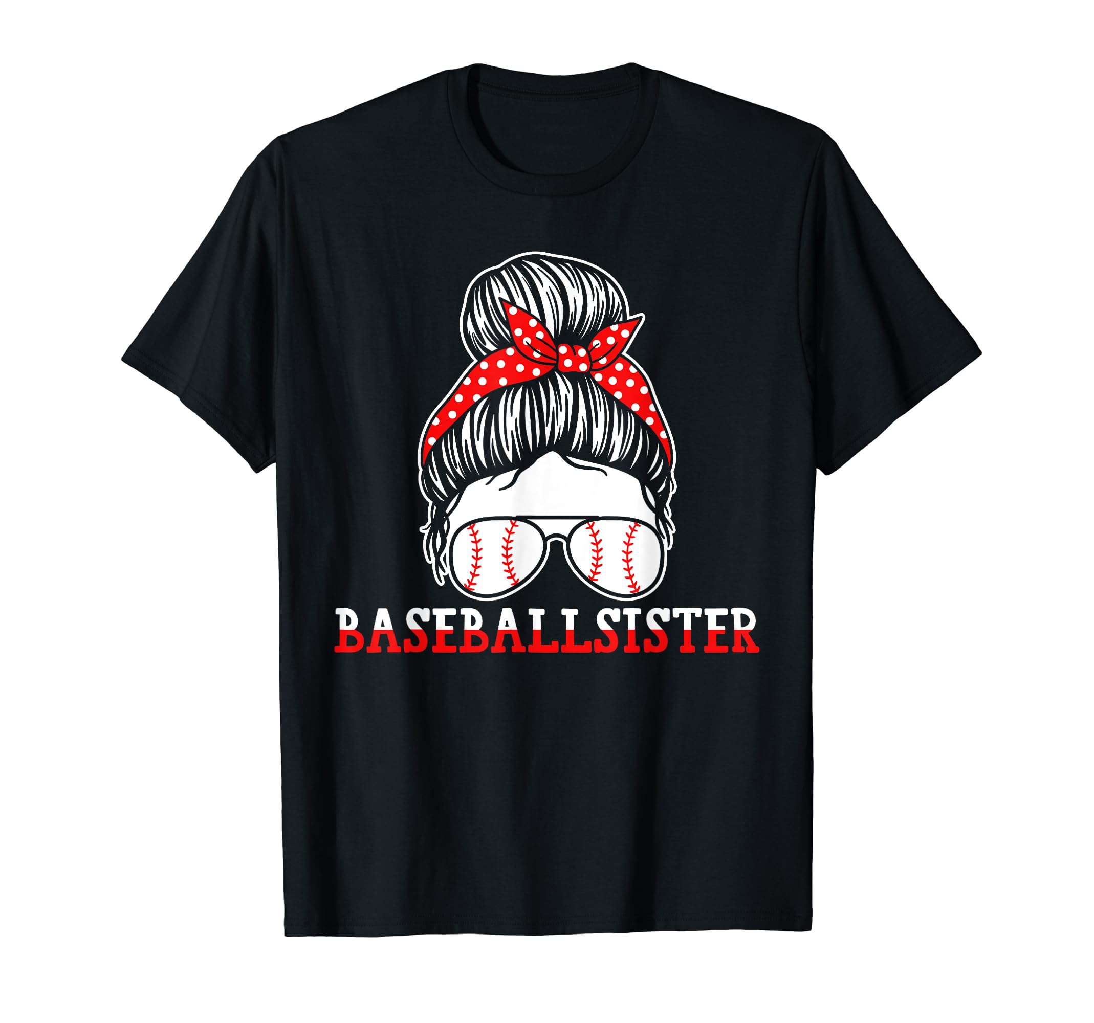 Baseball Sister T-Shirt - Custom Art Print Unisex - T-Shirt, Sweatshirt, Hoodie