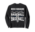 He Is Baseball Nick Sogard Boston Sweatshirt - Minimalist Print for Adults - T-Shirt, Sweatshirt, Hoodie