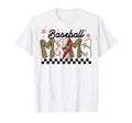Preppy Baseball Mama Baseball Mom T-Shirt - Minimalist Print for Adults - T-Shirt, Sweatshirt, Hoodie