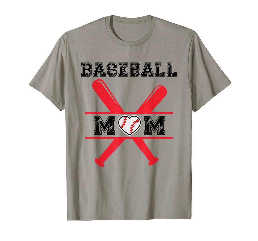 Real Baseball Team Mom Womens Sports T-Shirt - Trendy Graphic Men Women - T-Shirt, Sweatshirt, Hoodie