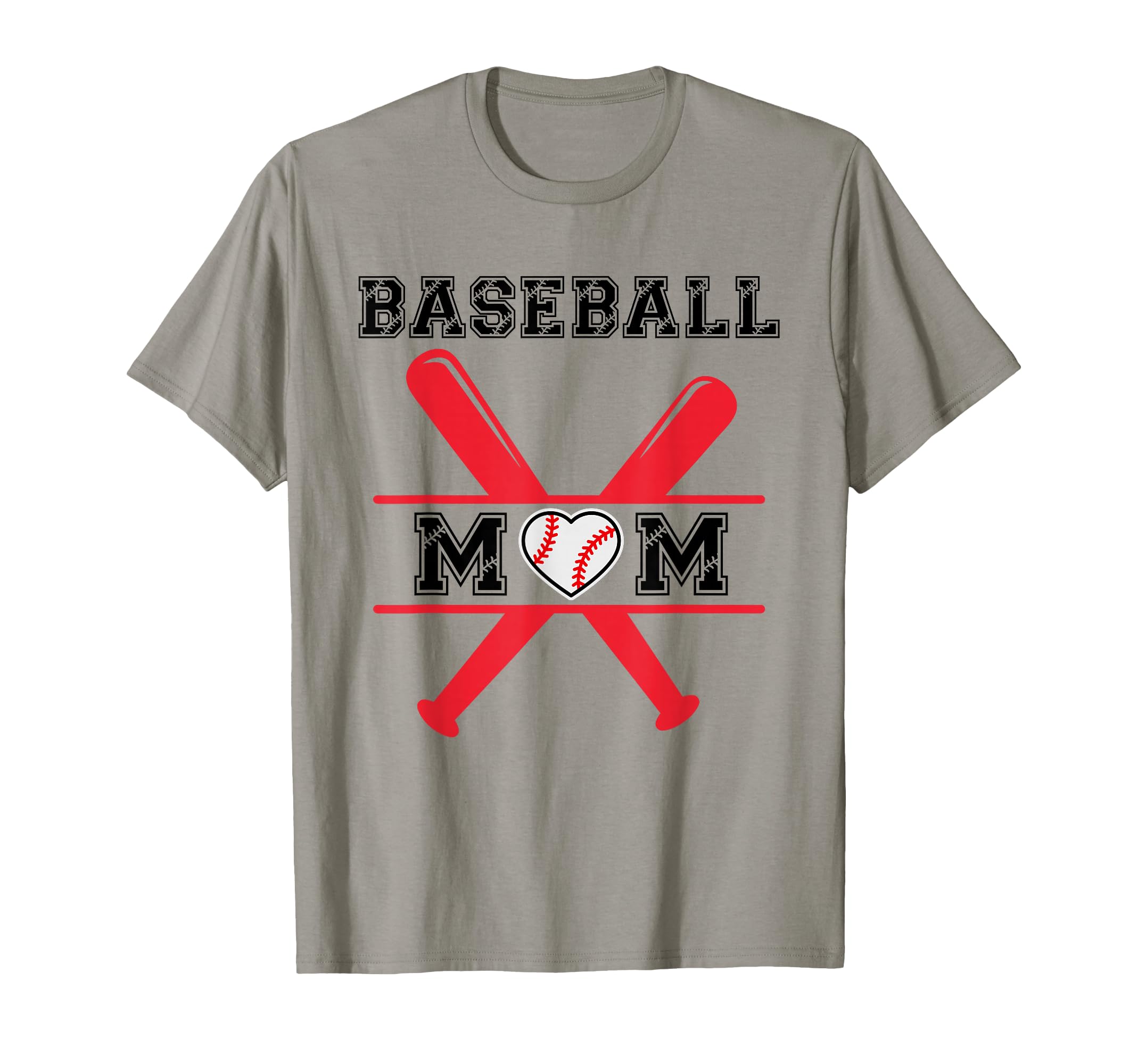 Real Baseball Team Mom Womens Sports T-Shirt - Trendy Graphic Men Women - T-Shirt, Sweatshirt, Hoodie