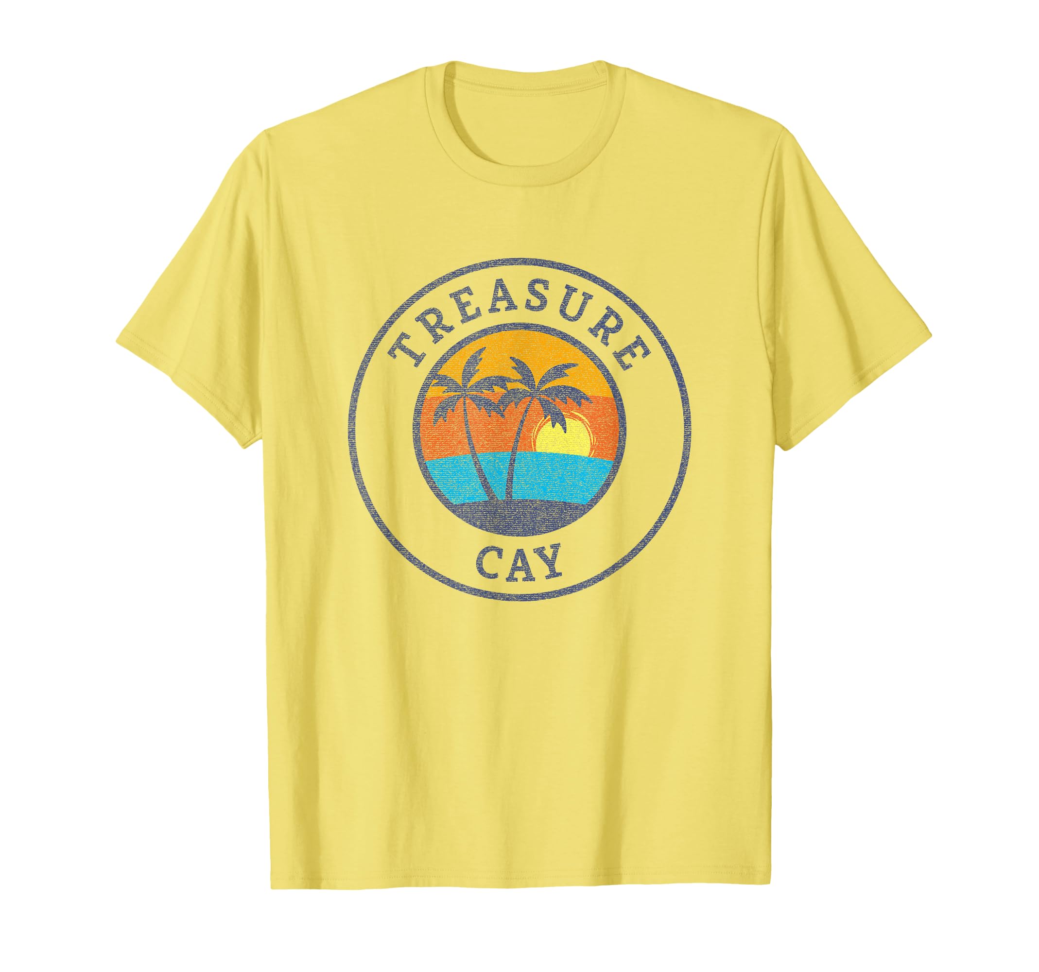 Treasure Cay Bahamas Faded Distressed T-Shirt - Streetwear Style Men Women - T-Shirt, Sweatshirt, Hoodie
