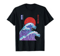 Big Wave Vaporwave Aesthetic 80S T-Shirt - Fun Novelty Design Men Women - T-Shirt, Sweatshirt, Hoodie