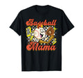 Baseball Mama Groovy Baseball T-Shirt - Fun Novelty Design Men Women - T-Shirt, Sweatshirt, Hoodie