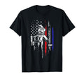 Baseball American Flag Batter Hitting T-Shirt - Unique Graphic for Adults - T-Shirt, Sweatshirt, Hoodie