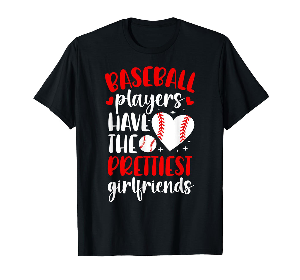 Baseball Girlfriend Proud T-Shirt - Casual Everyday Wear for Adults - T-Shirt, Sweatshirt, Hoodie