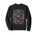 80S Synthwave Sweatshirt - Streetwear Style for Adults - T-Shirt, Sweatshirt, Hoodie