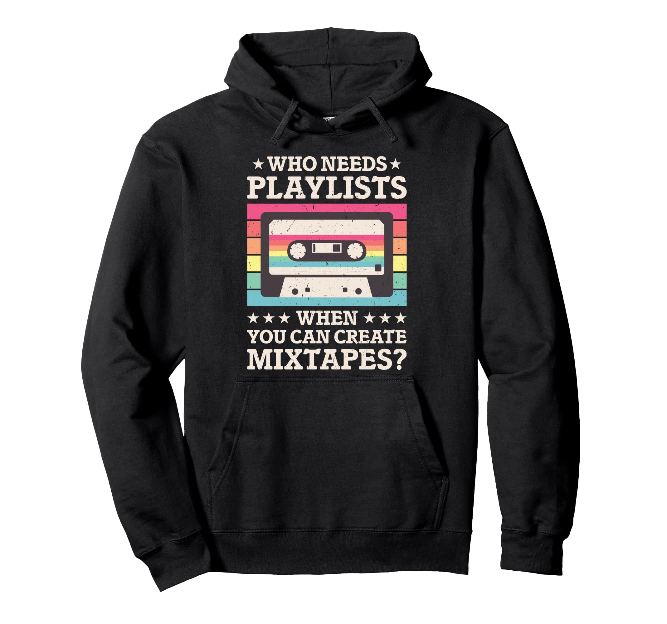 Music Lover Cassette Tape 80S 90S Hoodie - Casual Everyday Wear for Adults - T-Shirt, Sweatshirt, Hoodie