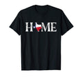 Texas Is Home Proud Texan Lone T-Shirt - Fun Novelty Design for Adults - T-Shirt, Sweatshirt, Hoodie