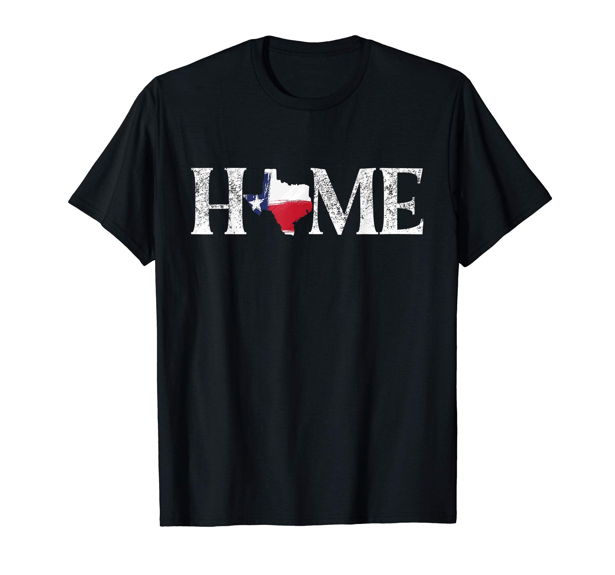 Texas Is Home Proud Texan Lone T-Shirt - Fun Novelty Design for Adults - T-Shirt, Sweatshirt, Hoodie