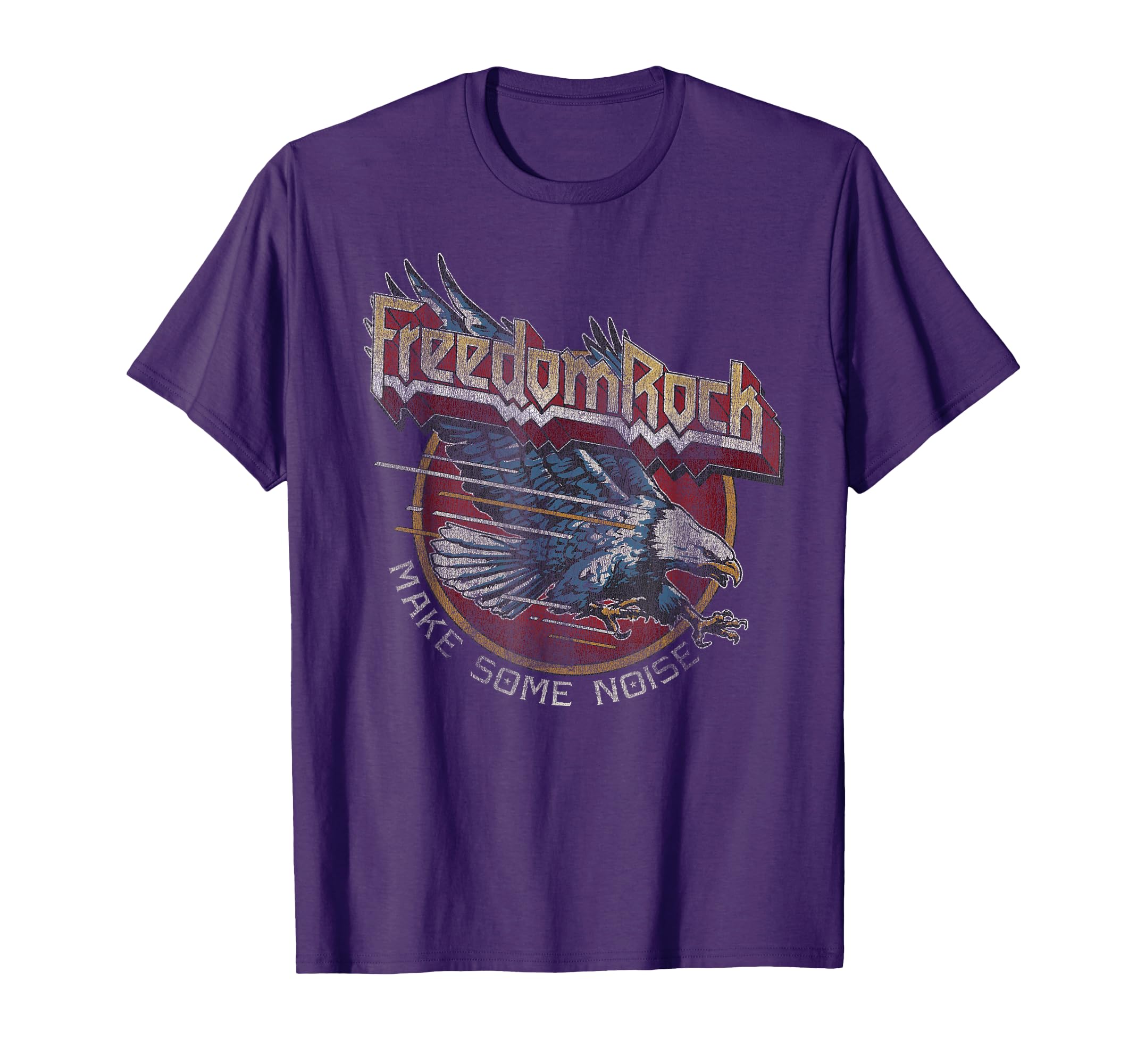 Freedom Rock Usa Eagle Band Concert T-Shirt - Novelty Apparel Men Women - T-Shirt, Sweatshirt, Hoodie