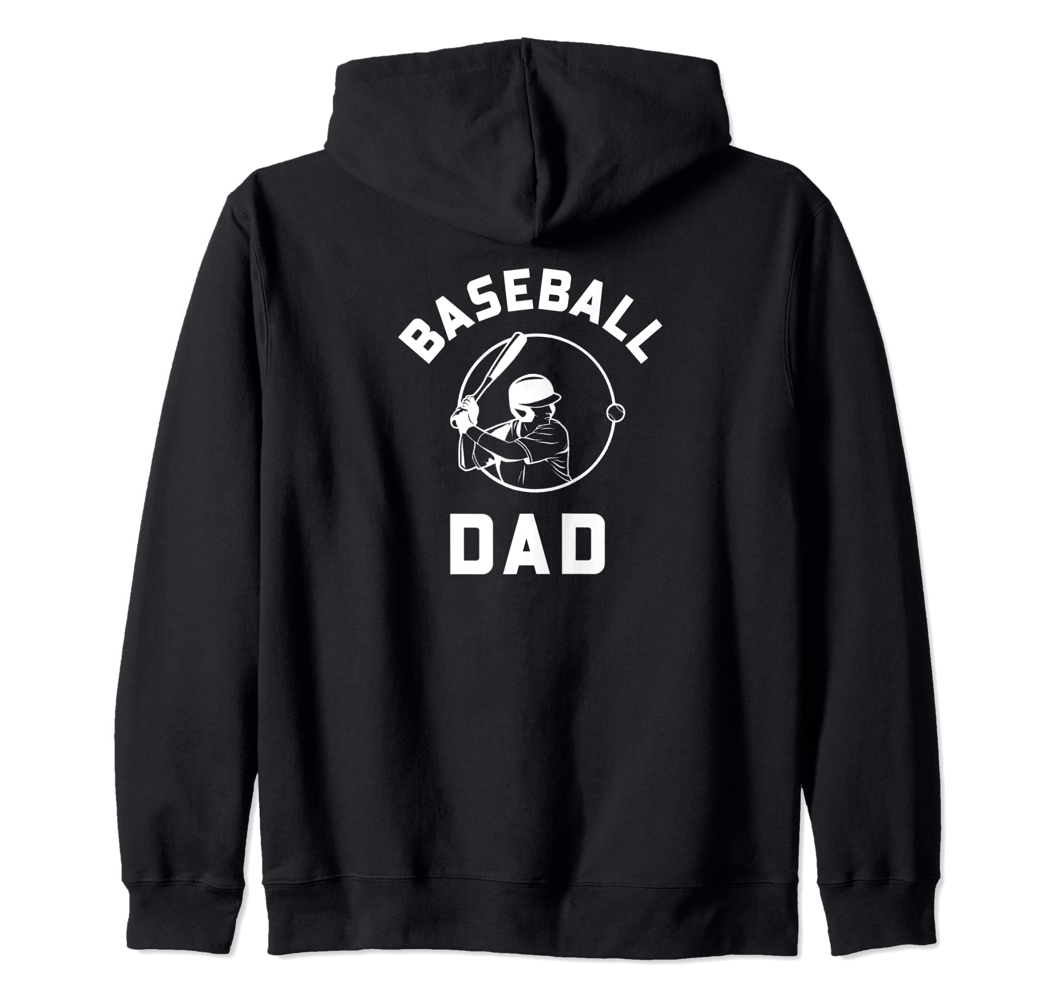 Baseball Dad Sports Parents Designs Sweatshirt - Minimalist Print Unisex - T-Shirt, Sweatshirt, Hoodie