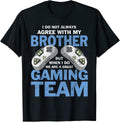 Brother Gaming Team Merch and Video Gamer Ideas - Adult & Kids T-Shirts, Sweatshirts & Hoodies apparel design preview 1