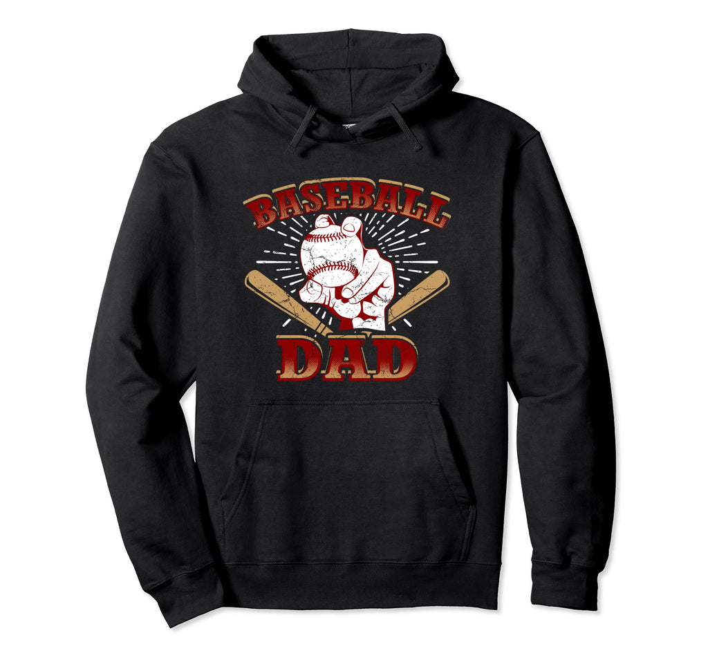 Baseball Dad Hoodie - Minimalist Print Unisex - T-Shirt, Sweatshirt, Hoodie