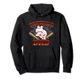 Baseball Dad Hoodie - Minimalist Print Unisex - T-Shirt, Sweatshirt, Hoodie