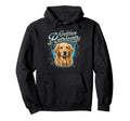 Golden Retriever 90S Dog Lover 80S Golden Hoodie - Custom Art Print Unisex - T-Shirt, Sweatshirt, Hoodie