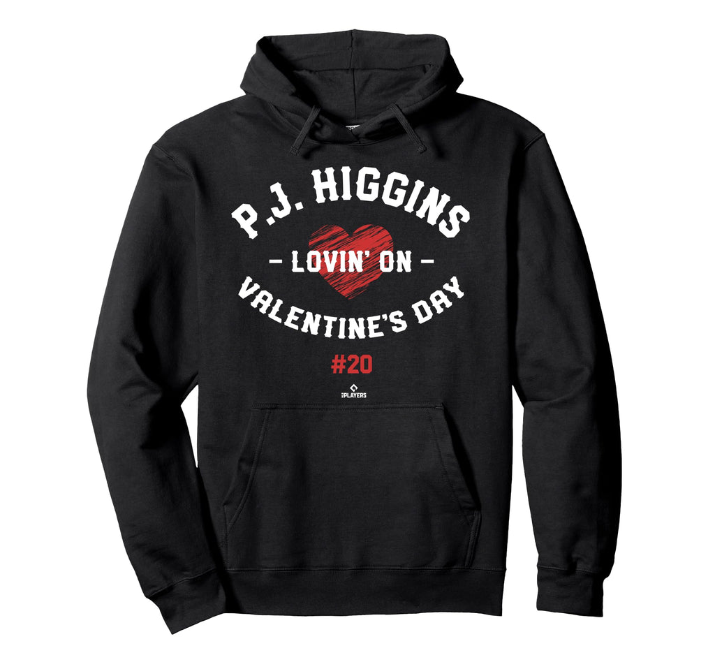 Pj Higgins Lovin Valentines Day Hoodie - Casual Everyday Wear for Adults - T-Shirt, Sweatshirt, Hoodie