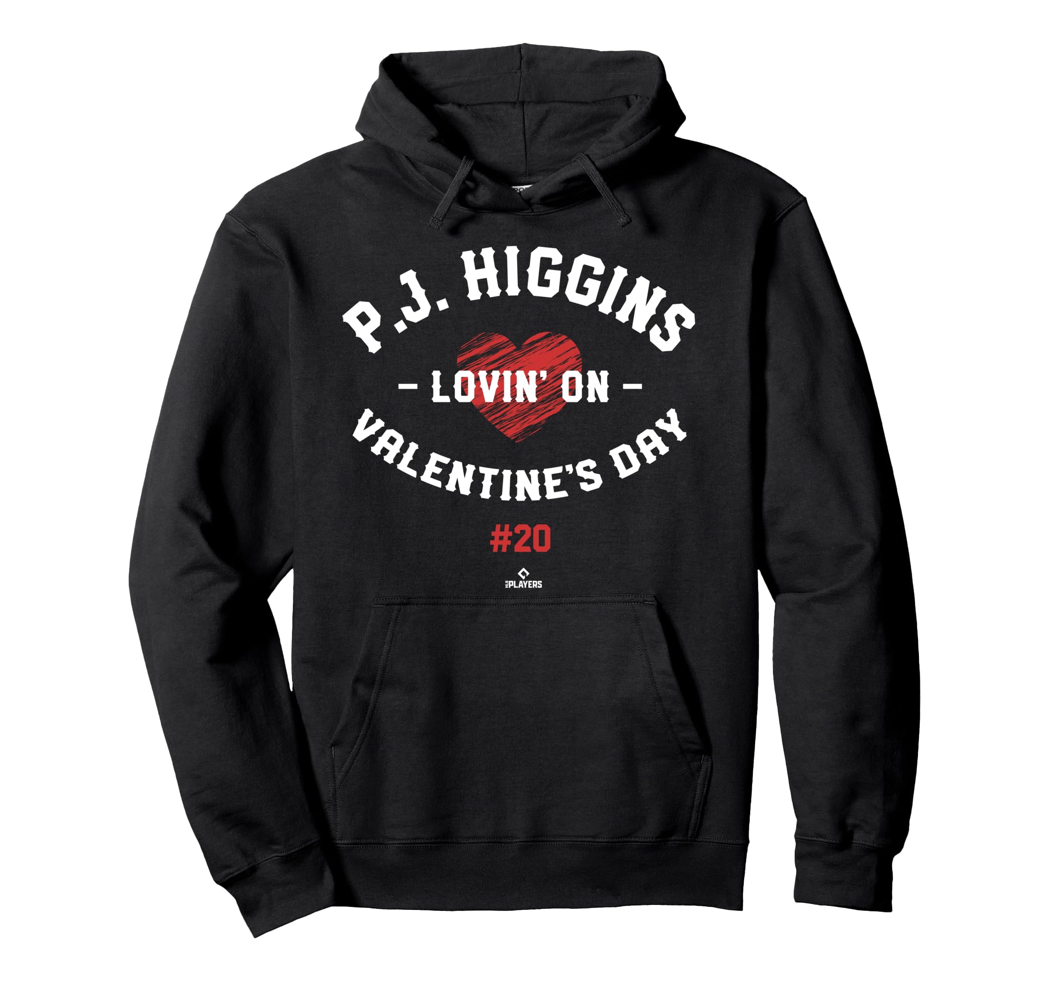 Pj Higgins Lovin Valentines Day Hoodie - Casual Everyday Wear for Adults - T-Shirt, Sweatshirt, Hoodie