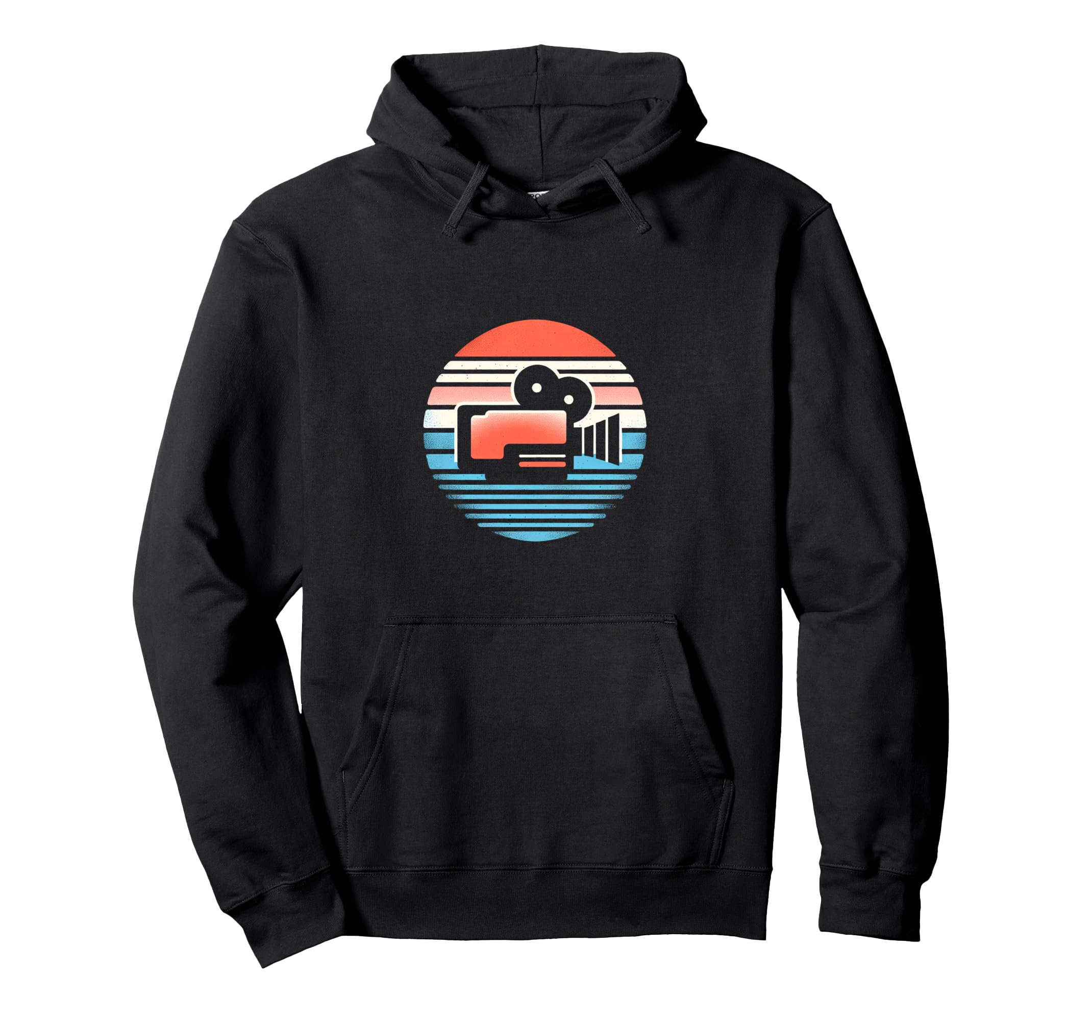 Camera Sunset Hoodie - Fun Novelty Design Men Women - T-Shirt, Sweatshirt, Hoodie