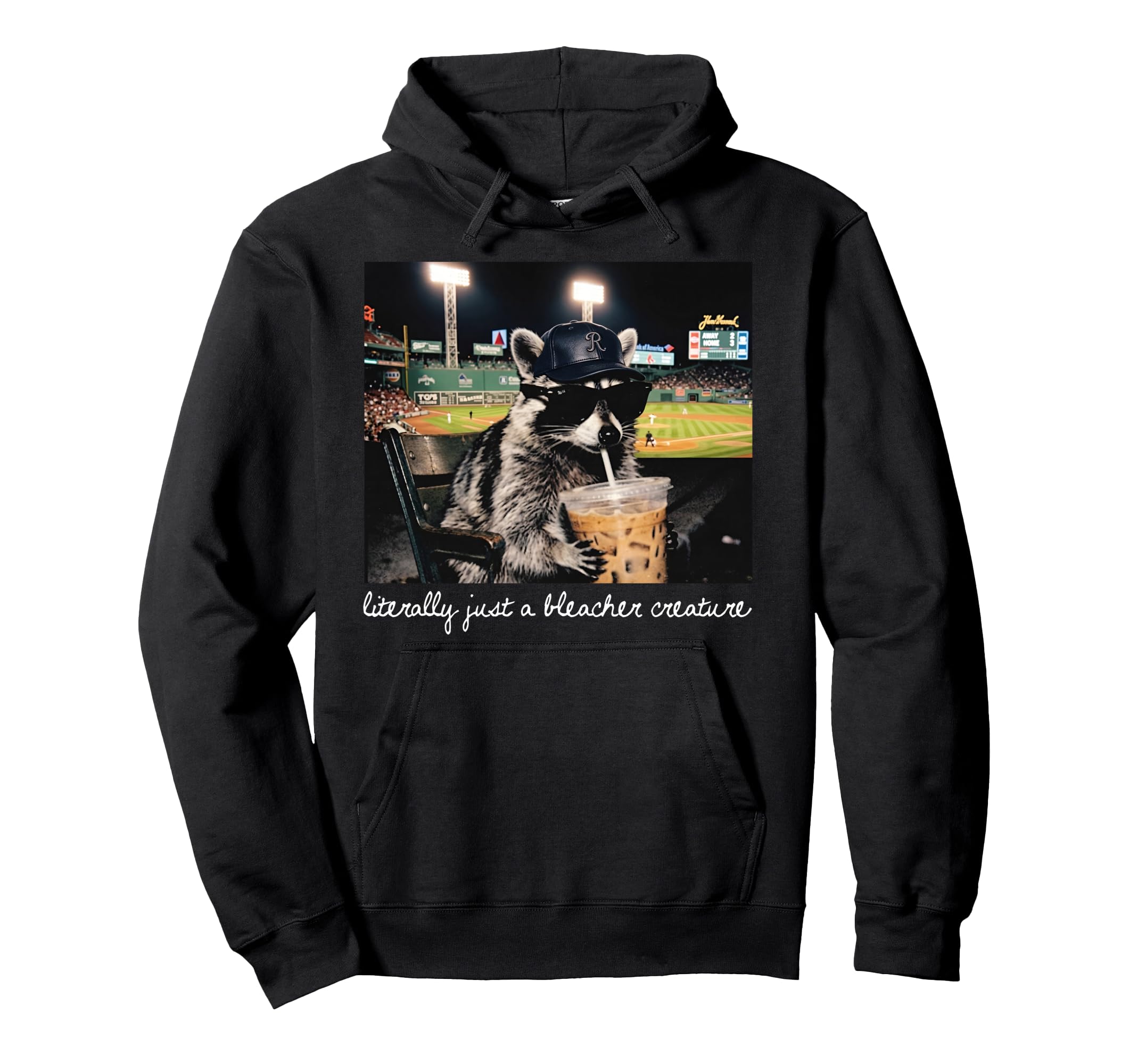 Literally Just Bleacher Creature Hoodie - Streetwear Style for Adults - T-Shirt, Sweatshirt, Hoodie