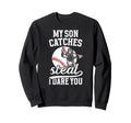 Funny Baseball Catcher Mom Baseball Sweatshirt - Trendy Graphic Men Women - T-Shirt, Sweatshirt, Hoodie