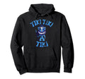 Blue Tiki Tropical Hawaiian Vibes Hoodie - Streetwear Style for Adults - T-Shirt, Sweatshirt, Hoodie