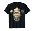 Frog Wearing Cowboy Hat Bandana T-Shirt - Streetwear Style for Adults - T-Shirt, Sweatshirt, Hoodie
