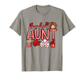 Baseball Aunt Auntie Hand Drawn T-Shirt - Fun Novelty Design Unisex - T-Shirt, Sweatshirt, Hoodie