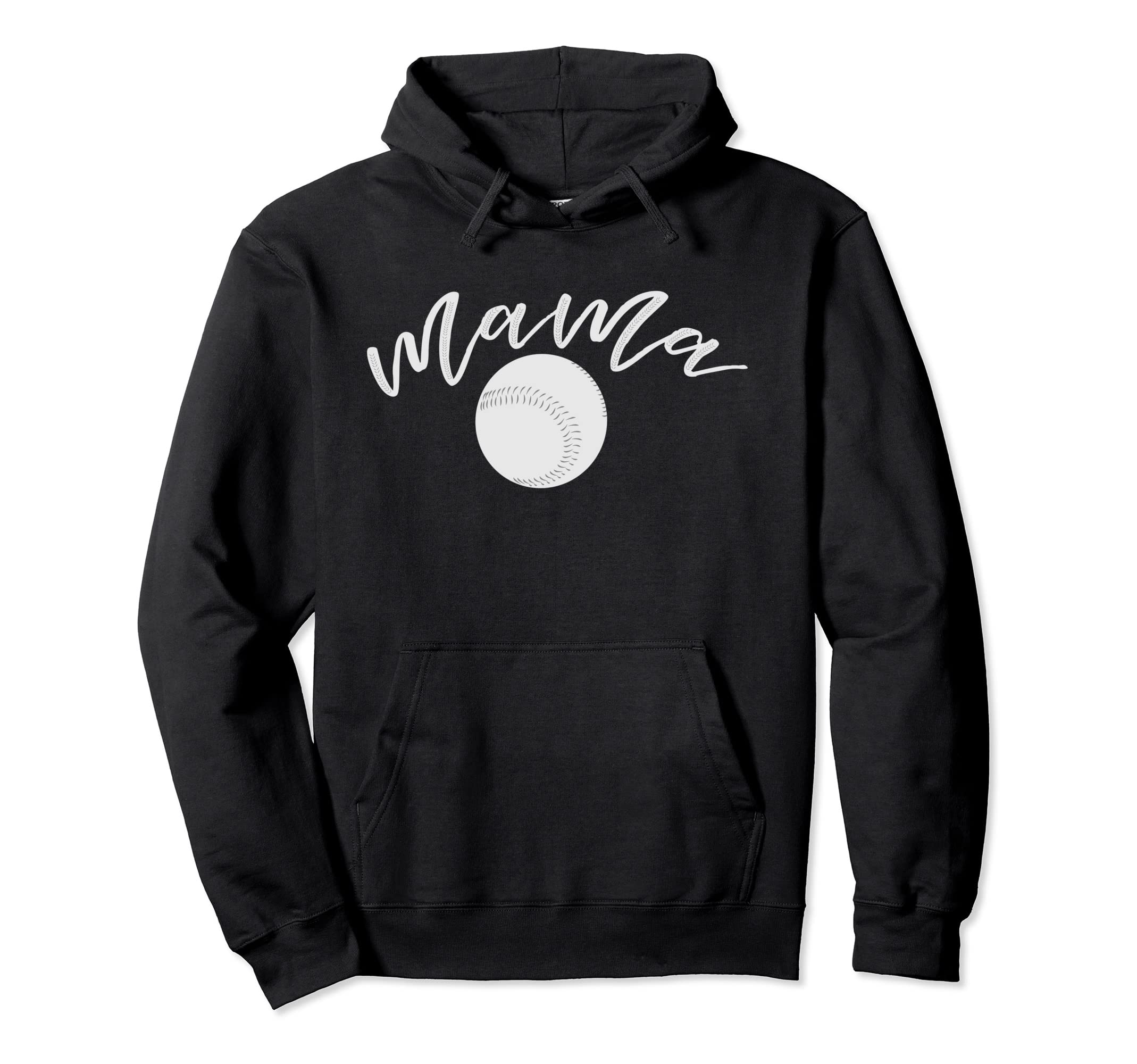 Baseball Mama Team Player Catcher Hoodie - Casual Everyday Wear Men Women - T-Shirt, Sweatshirt, Hoodie