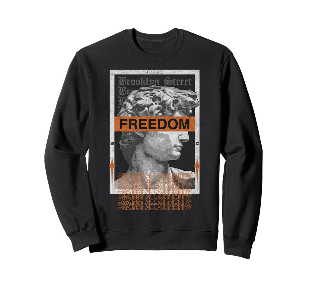 Aesthetic Streetwear Sweatshirt - Minimalist Print Men Women - T-Shirt, Sweatshirt, Hoodie