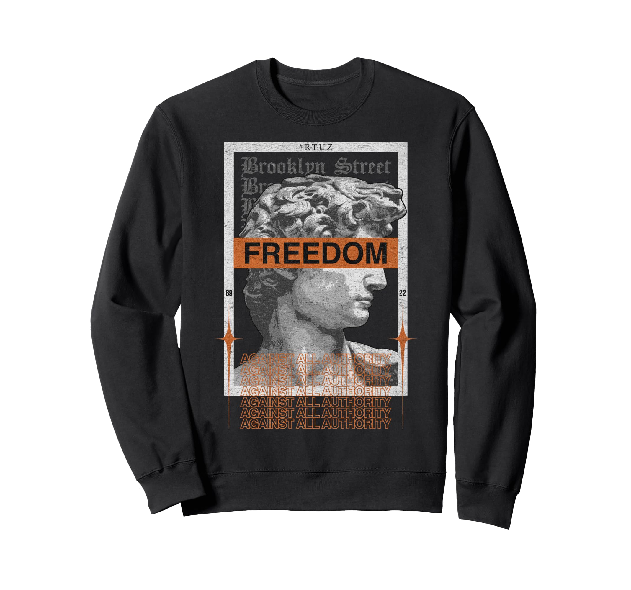 Aesthetic Streetwear Sweatshirt - Minimalist Print Men Women - T-Shirt, Sweatshirt, Hoodie
