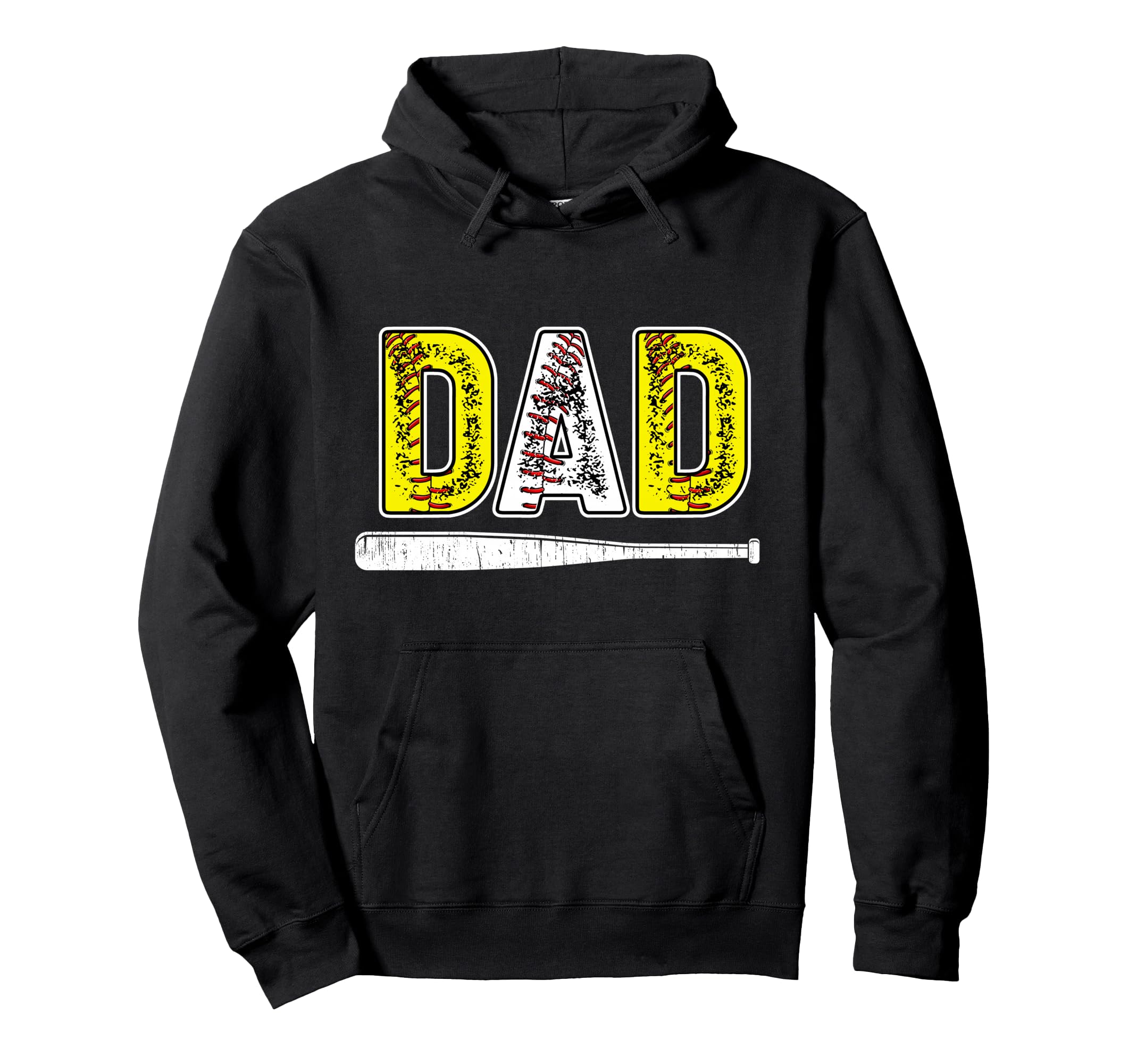 Softball Baseball Dad Ballers Baseball Hoodie - Aesthetic Graphic Unisex - T-Shirt, Sweatshirt, Hoodie