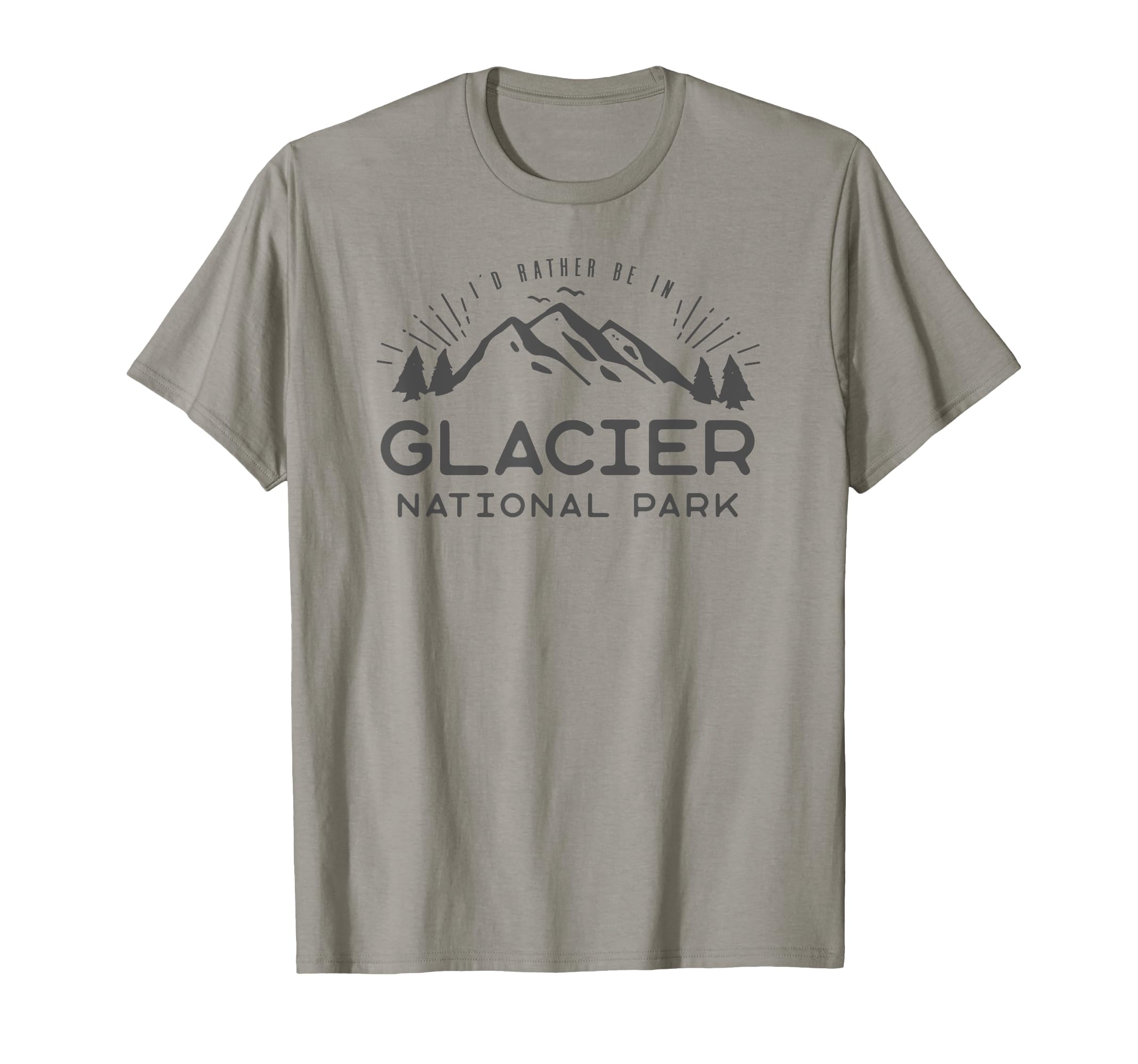 National Park Gift Glacier National Park T-Shirt - Aesthetic Graphic Unisex - T-Shirt, Sweatshirt, Hoodie