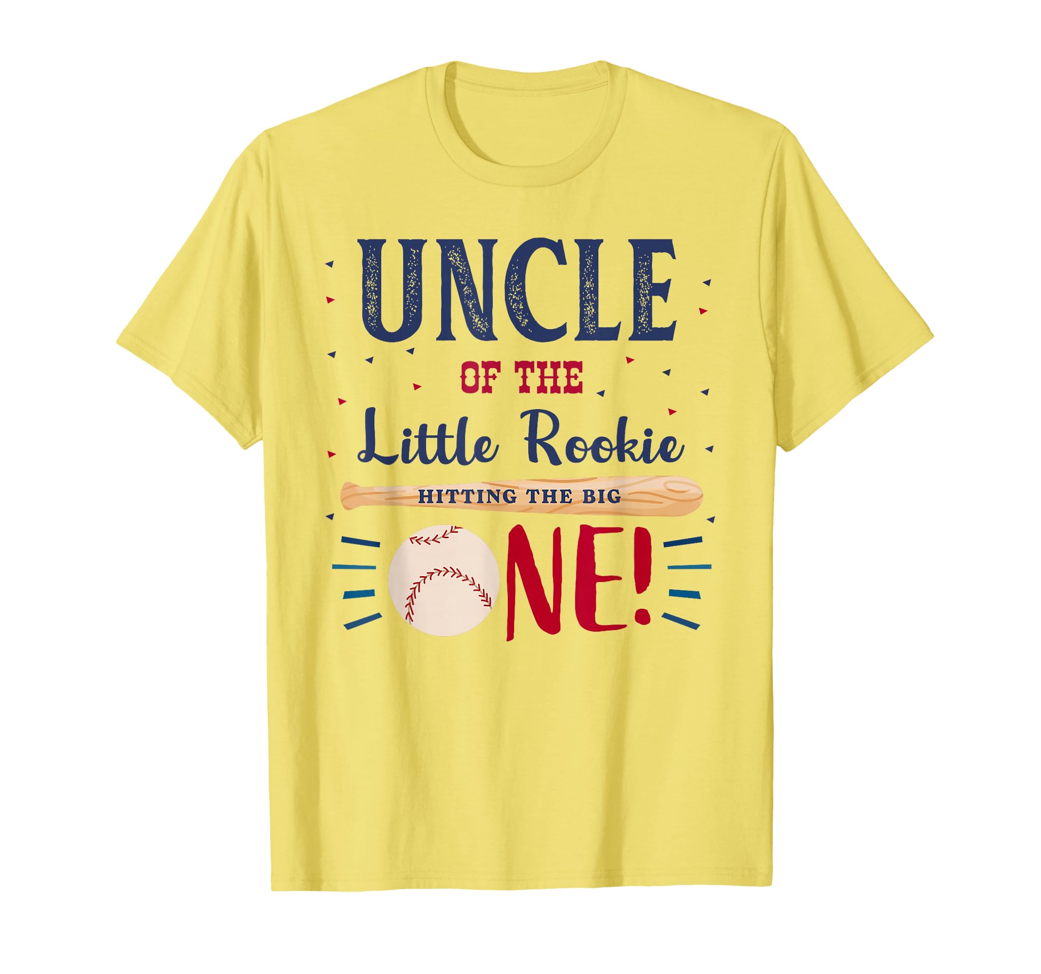 Mens Uncle First Birthday Little Rookie T-Shirt - Novelty Apparel Unisex - T-Shirt, Sweatshirt, Hoodie