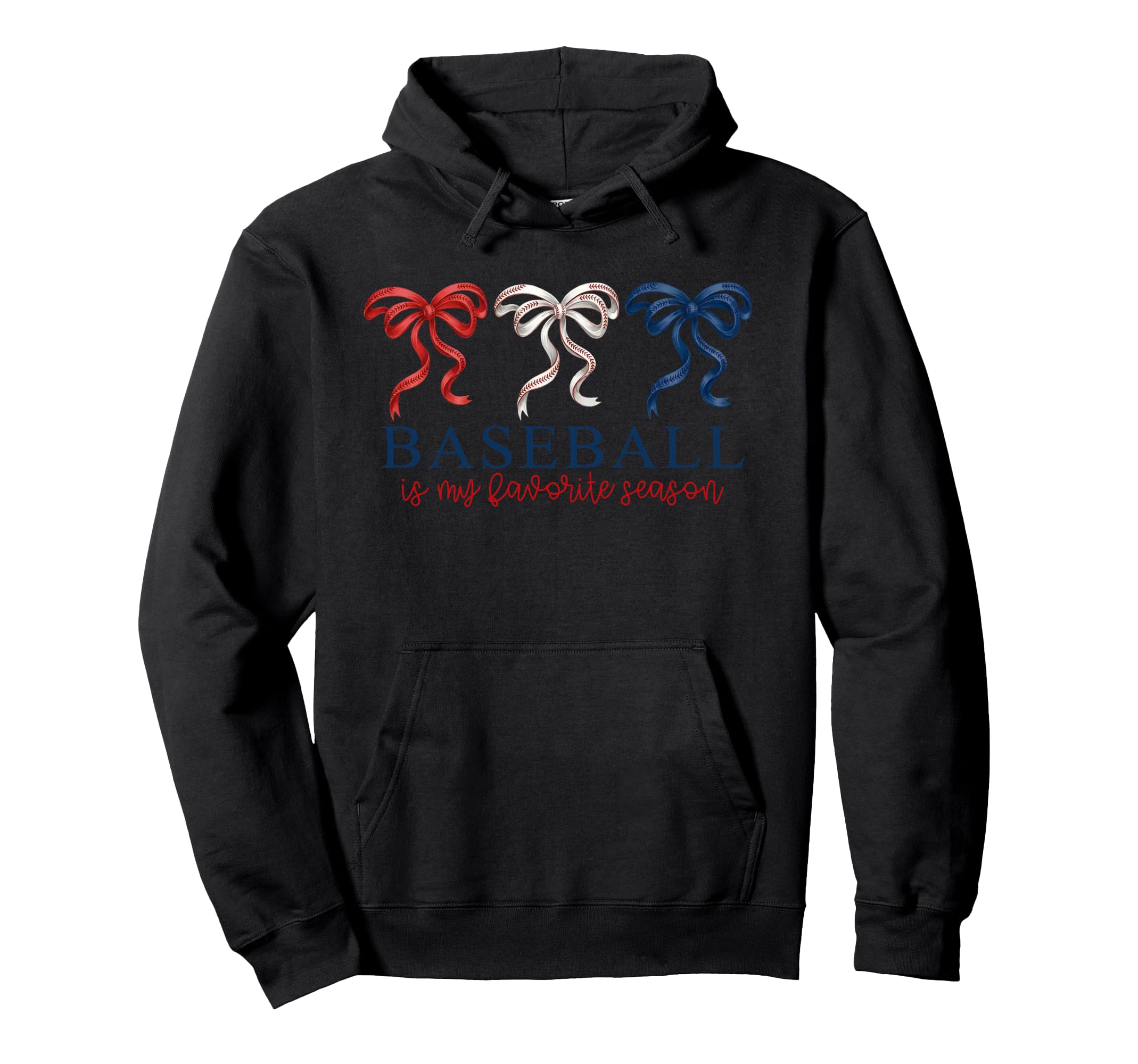 Baseball Is My Favorite Season Hoodie - Minimalist Print for Adults - T-Shirt, Sweatshirt, Hoodie