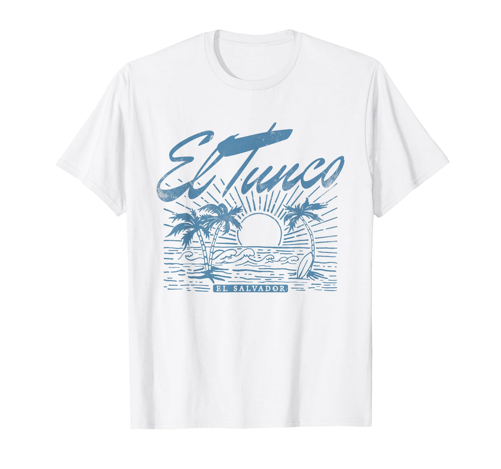 El Tunco El Salvador Distressed T-Shirt - Casual Everyday Wear for Adults - T-Shirt, Sweatshirt, Hoodie