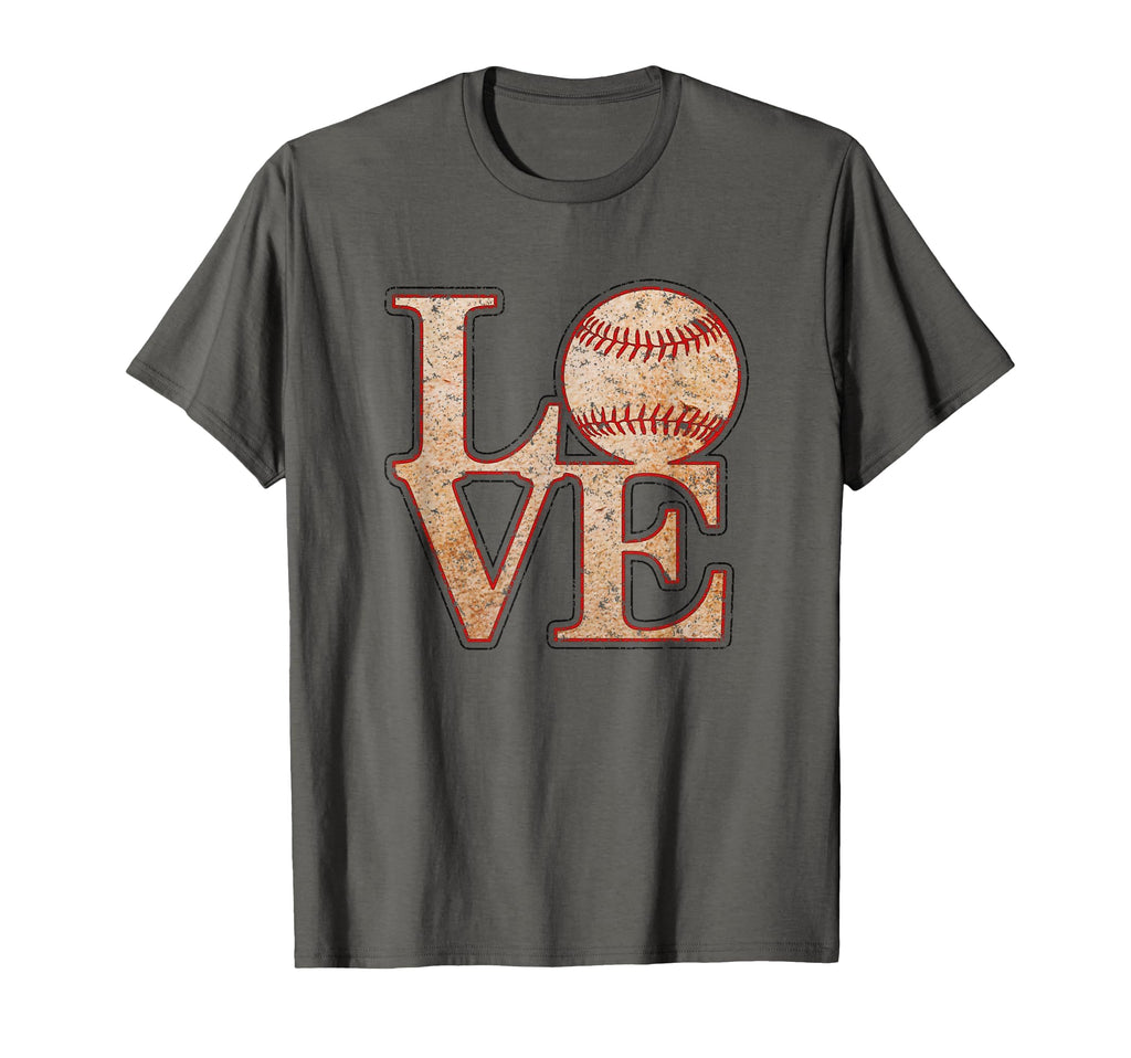 Distressed Love Baseball Mom Originals T-Shirt - Novelty Apparel Unisex - T-Shirt, Sweatshirt, Hoodie