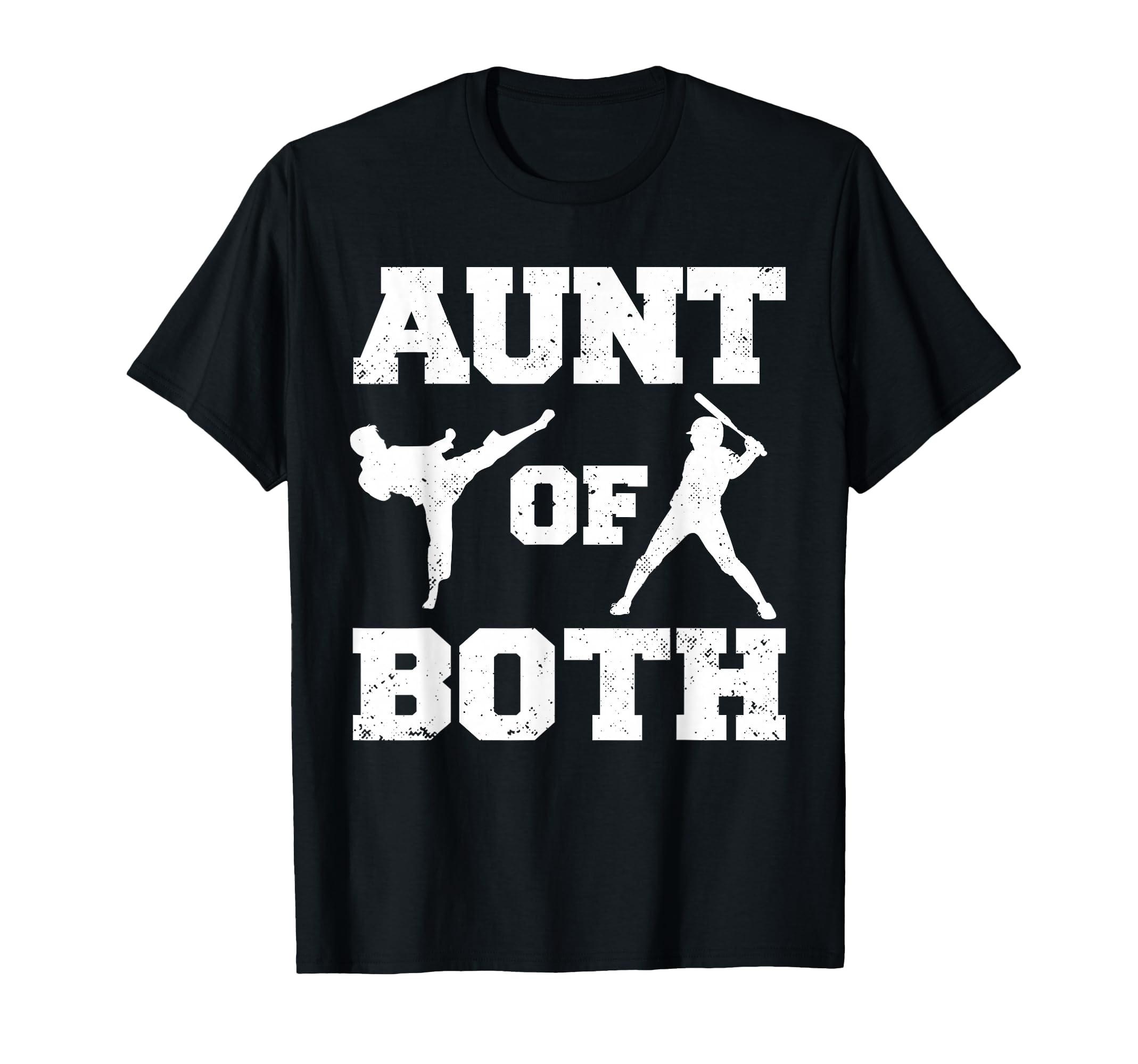Aunt Both Taekwondo And Baseball Martial T-Shirt - Novelty Apparel Unisex - T-Shirt, Sweatshirt, Hoodie