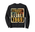 Straight Outta 1969 Birthday Mens Sweatshirt - Custom Art Print Men Women - T-Shirt, Sweatshirt, Hoodie