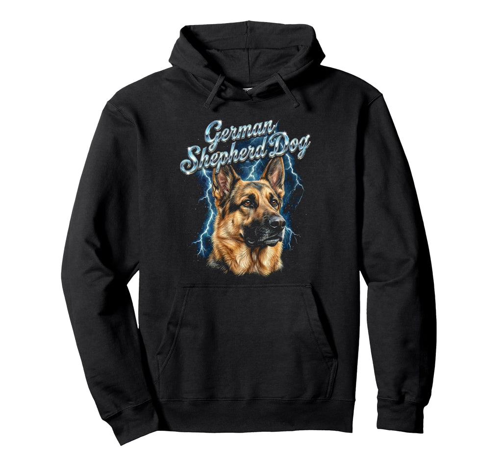 German Shepherd Dog 90S Dog Lover Hoodie - Custom Art Print Men Women - T-Shirt, Sweatshirt, Hoodie