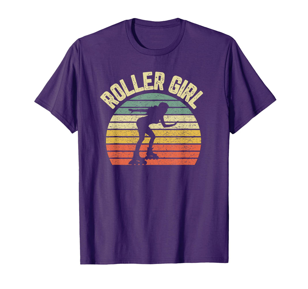 Roller Skating 70S 80S Skate Derby T-Shirt - Custom Art Print Unisex - T-Shirt, Sweatshirt, Hoodie