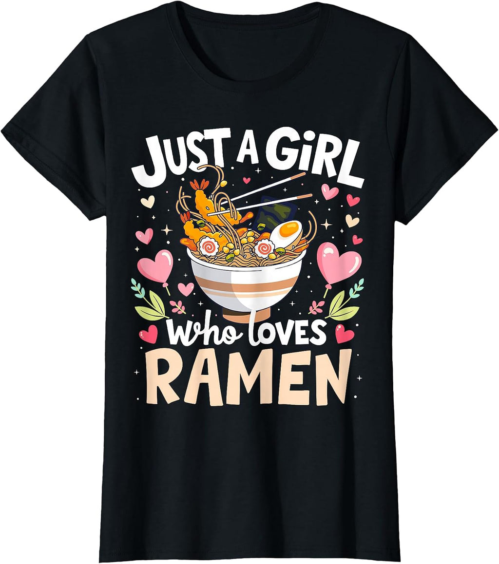 Kawaii Anime Ramen Gifts For Girls Women Men Kids - Adult & Kids T-Shirts, Sweatshirts & Hoodies apparel design preview 1