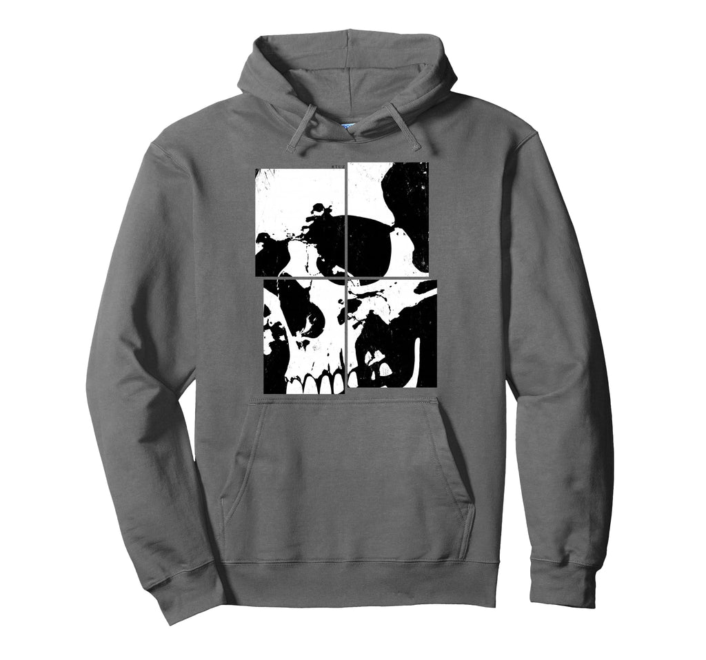 Aesthetic Streetwear Skull Hoodie - Trendy Graphic Men Women - T-Shirt, Sweatshirt, Hoodie