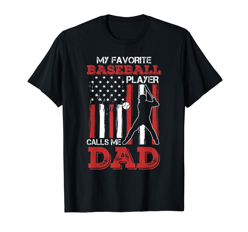 Awesome Fathers Day Baseball Dad Gift T-Shirt - Minimalist Print Men Women - T-Shirt, Sweatshirt, Hoodie