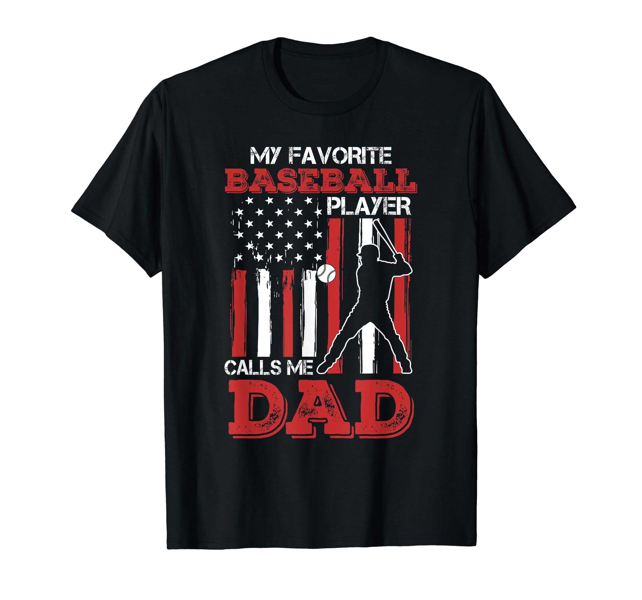 Awesome Fathers Day Baseball Dad Gift T-Shirt - Minimalist Print Men Women - T-Shirt, Sweatshirt, Hoodie