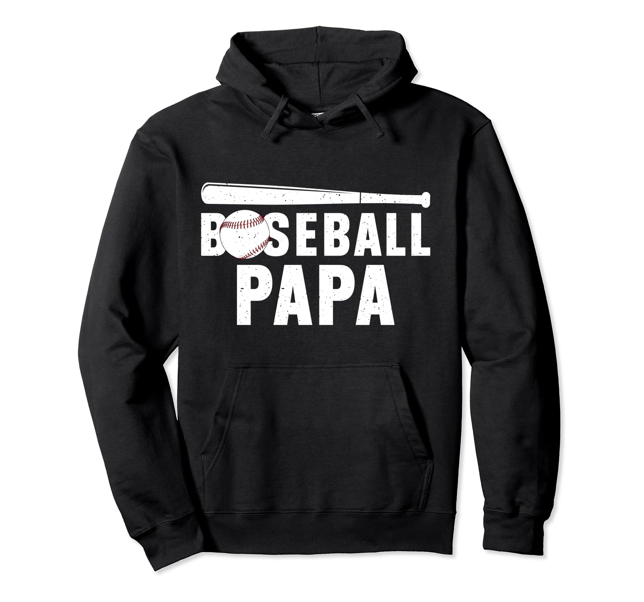 Baseball Papa Proud Grandpa Papa Hoodie - Aesthetic Graphic for Adults - T-Shirt, Sweatshirt, Hoodie